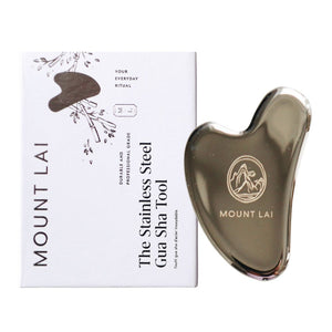 Gua Sha Facial Lifting Tool - Stainless Steel