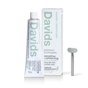 Premium Natural Toothpaste - Sensitive + Whitening Nano-Hydroxyapatite