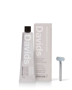 Premium Natural Toothpaste - Peppermint + Charcoal