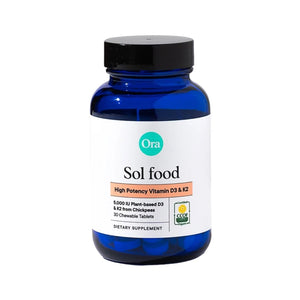 Sol Food High Potency Vitamin D3 Tablets
